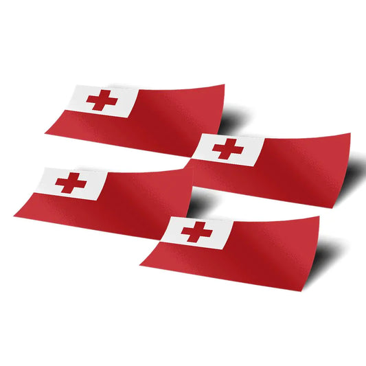 Tongan Flag Decals