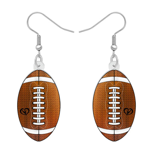 Rugby Earrings