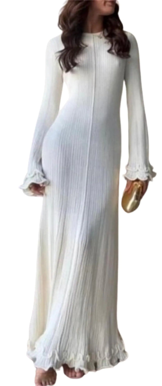 Stunning long sleeve Bodycon Maxi Dress