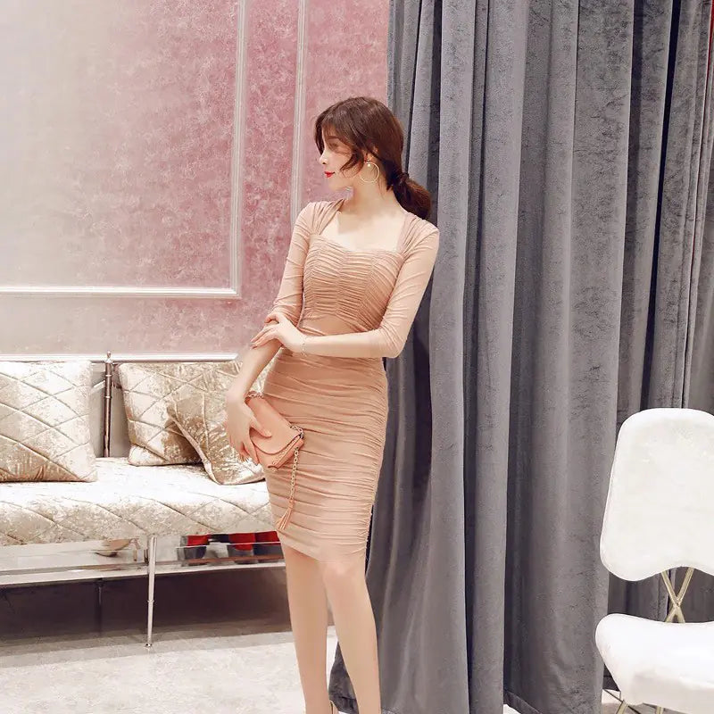 Beautiful Fitted Ruffled dress