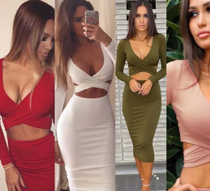 Sexy Nightclubbing cocktail Bandage Dress